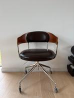 Design bureaustoel met wielen, Enlèvement, Comme neuf, Chaise de bureau
