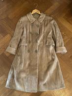 Manteau de fourrure vintage, Ophalen, Gedragen, Maat 38/40 (M), Beige