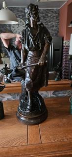 Grande statue en bronze signé kossowki, Ophalen, Brons