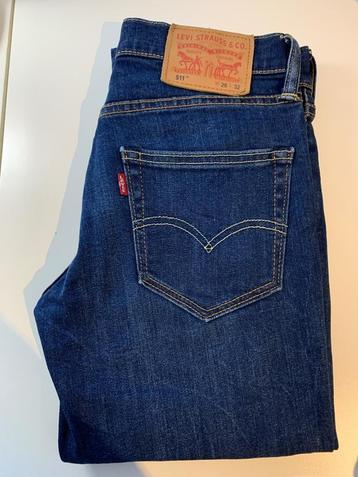 JEANS LEVIS 511 (slim) - Bleu denim - 28X32 - LOT DE 5 JEANS beschikbaar voor biedingen