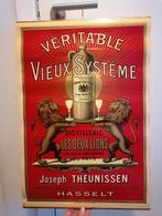 Antieke reclameposter THEUNISSEN Jenever, Verzamelen, Merken en Reclamevoorwerpen, Ophalen
