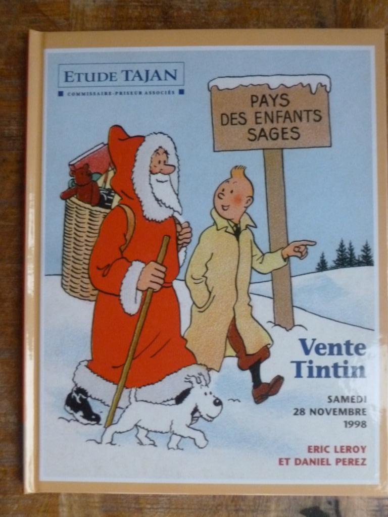 Livre Vente TINTIN au Pays des enfants sages PARIS 1998 NEUF, Boeken, Stripverhalen, Zo goed als nieuw, Eén stripboek, Ophalen of Verzenden