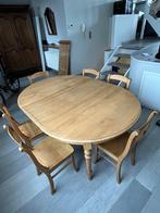 Table et chaises à manger 4 à 8 personnes, 100 à 150 cm, 100 à 150 cm, Enlèvement, Utilisé