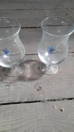 Tulpglas, bierglas met WVD vlagje, Ophalen, Zo goed als nieuw