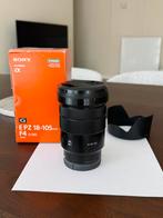 Objectif Sony 18-105mm f4.0 G OSS E-mount, Audio, Tv en Foto, Ophalen, Zo goed als nieuw, Zoom