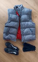 Mouwloze jas voor kinderen + handschoenen, Ophalen, Zo goed als nieuw, Jongen of Meisje, Trui of Vest