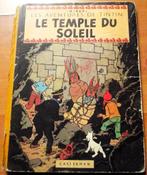 BD TINTIN - "Le Temple du Soleil" 1949, Eén stripboek, Ophalen of Verzenden, Gelezen, Hergé.