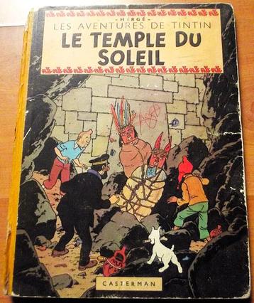 BD TINTIN - "Le Temple du Soleil" 1949 beschikbaar voor biedingen