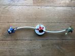 Lamp, 3 spotjes (vissen) - GU10, Gebruikt, Metaal of Aluminium, Ophalen of Verzenden, Led