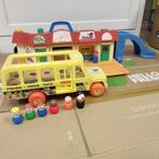 vintage Fisher Price grote bus en huisje, Kinderen en Baby's, Speelgoed | Fisher-Price, Ophalen of Verzenden, Gebruikt