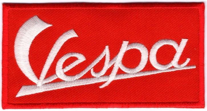 Vespa stoffen opstrijk patch embleem #6, Motoren, Accessoires | Overige, Nieuw, Verzenden