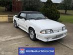 Ford Mustang Cabriolet Foxbody | 1989 | Route 66 Auctions, Auto's, Zwart, Bedrijf, Handgeschakeld, Overige carrosserie