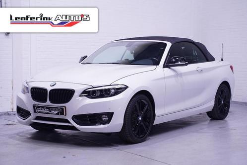 BMW 218 2-serie Cabrio 218d Sportline Navi Sportstoelen Clim, Auto's, BMW, Bedrijf, 2 Reeks, ABS, Adaptieve lichten, Airbags, Alarm