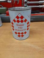 Oude volle oliekan Super HD Motorenol, Verzamelen, Merken en Reclamevoorwerpen, Verzenden, Gebruikt, Overige typen