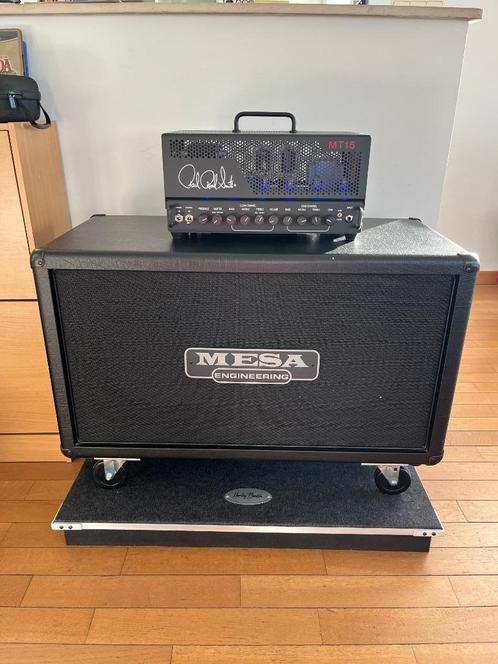 Mesa Boogie Rectifier 212 Horizontal + PRS MT15, Muziek en Instrumenten, Versterkers | Bas en Gitaar, Zo goed als nieuw, Gitaar
