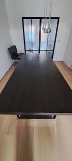 Tafel met 8 stoelen, Huis en Inrichting, Ophalen, Gebruikt, Strak modern, 8 stoelen of meer