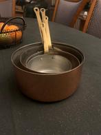 Koperen koekenpan, Ophalen