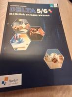 Delta 5/6  statistiek en kansrekenen, Boeken, Ophalen of Verzenden, Zo goed als nieuw