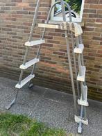 Zwembad trap ladder, Ophalen, Gebruikt, Ladder