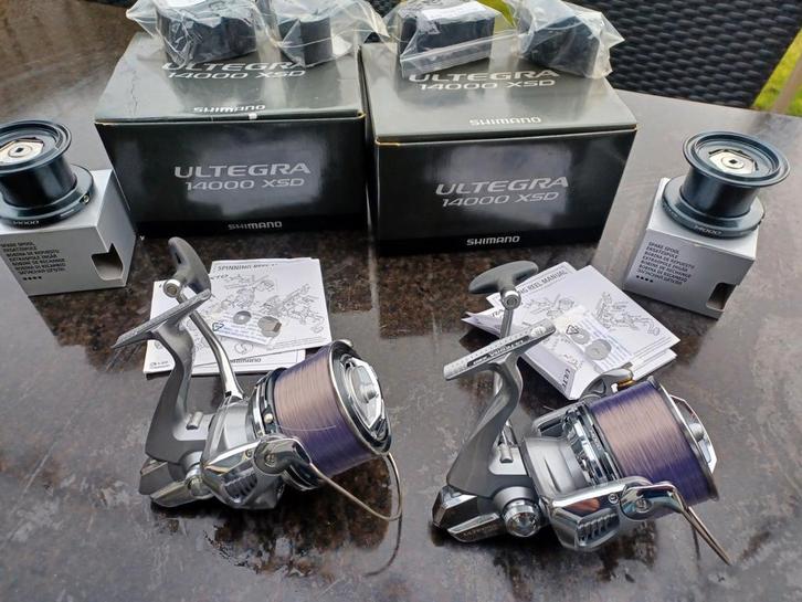 2x Shimano ultegra 14000xsd (nieuw), Watersport en Boten, Hengelsport | Karpervissen, Ophalen