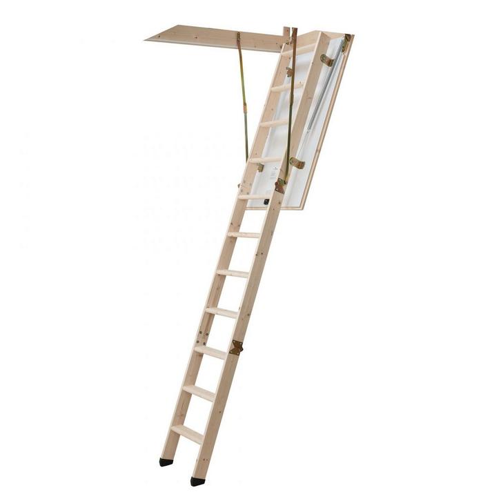 3-delige zoldertrap Dolle loft SW26, Doe-het-zelf en Bouw, Ladders en Trappen, Nieuw, Trap, 2 tot 4 meter, Opvouwbaar of Inschuifbaar