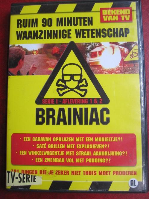 Brainiac Serie 1 - Aflevering 1 & 2, Cd's en Dvd's, Dvd's | Tv en Series, Zo goed als nieuw, Non-fictie, Alle leeftijden, Ophalen of Verzenden