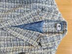 Korte zomermantel maat 38, Kleding | Dames, Jasjes, Kostuums en Pakken, Maat 38/40 (M), Blauw, Nieuw, Ophalen of Verzenden