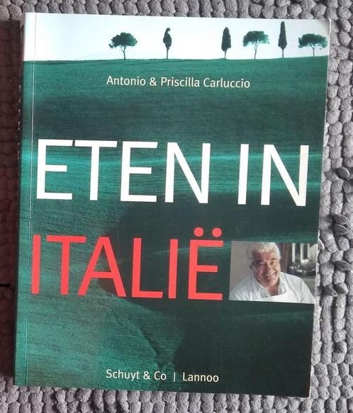 Eten in Italië Antonio Carluccio, Livres, Livres de cuisine, Comme neuf, Italie, Enlèvement ou Envoi