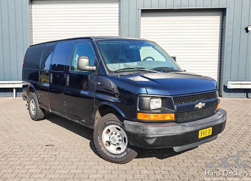 Chevrolet Express V8 3500kg Trekgewicht Automaat (bj 2008), Auto's, Bestelwagens en Lichte vracht, Bedrijf, Te koop, Lederen bekleding