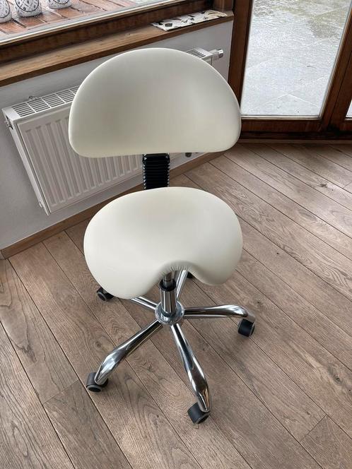 Bureau stoel Ergonomisch, Maison & Meubles, Chaises de bureau, Comme neuf, Chaise de bureau, Blanc, Ergonomique, Enlèvement ou Envoi