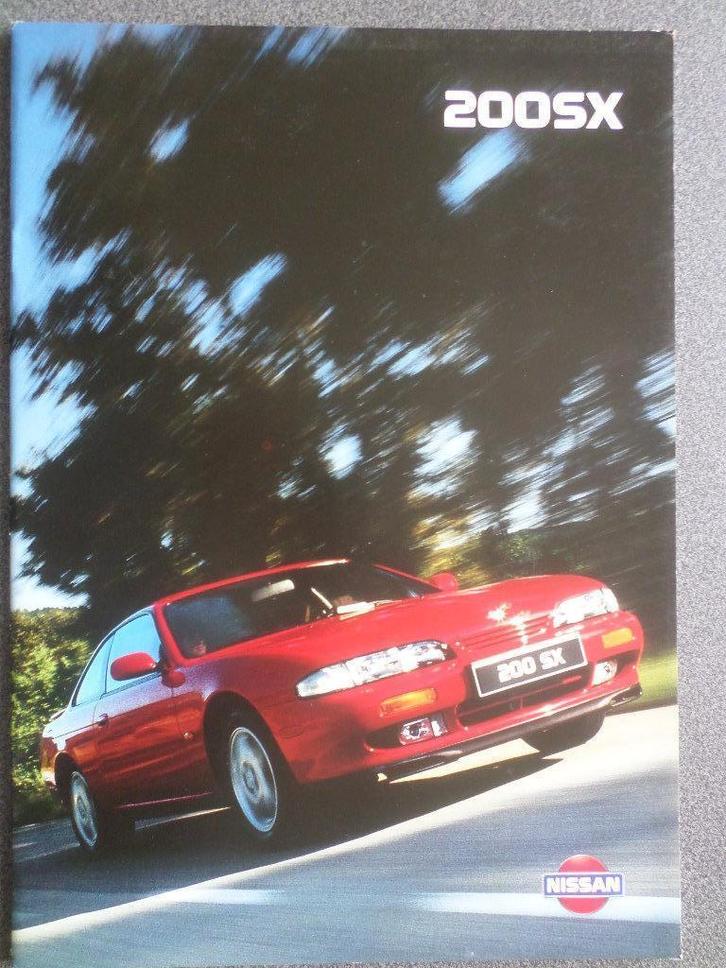 Brochure de la Nissan 200 SX 1994 - FRANÇAIS, Livres, Autos | Brochures & Magazines, Nissan, Enlèvement ou Envoi
