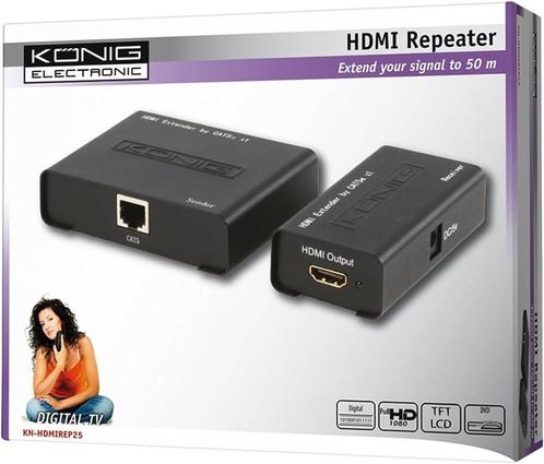 hdmi repeater 50 meter, TV, Hi-fi & Vidéo, Accessoires pour projecteurs, Neuf, Enlèvement ou Envoi
