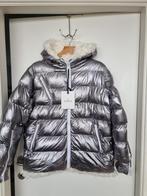 Winterjas in zilverkleur, Kleding | Dames, Verzenden, Moncler, Maat 42/44 (L), Nieuw