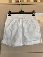Short in popelinekatoen S/36, Ophalen, H&M, Kort, Wit