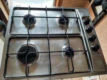 kookplaat, Ophalen, Gebruikt, 4 kookzones, Inbouw