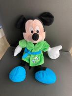Mickey Mouse ( Disney ) met badjas knuffel, Verzamelen, Mickey Mouse, Ophalen of Verzenden, Knuffel