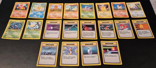 pokemon base set Fr - 20 kaarten, Hobby en Vrije tijd, Verzamelkaartspellen | Magic the Gathering, Gebruikt, Meerdere kaarten