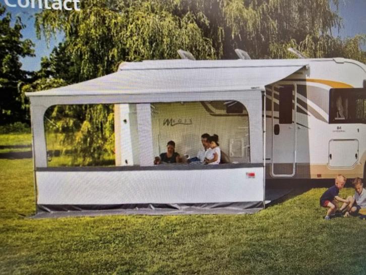 Fiamma Blocker PRO voorwand 235 cm voor luifel van 250 lang, Caravans en Kamperen, Mobilhomes, Bedrijf, Luifel, Ophalen