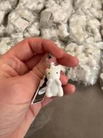 12 sleutelhangers klein eekhoorn wit, Enlèvement ou Envoi, Neuf