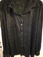 Mooie zwarte velvet blouse, Kleding | Dames, Blouses en Tunieken, Ophalen, Maat 42/44 (L)