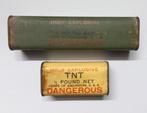 Emballage TNT d'origine US WW2 - Corps of Engineers, Douilles ou Pièces de fouille, Armée de terre, Enlèvement ou Envoi