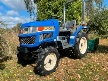 Iseki TM170 mini tractor| servo stuur| klepelmaaier| 18PK beschikbaar voor biedingen