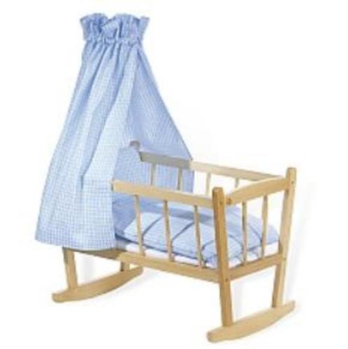 Poppenwieg Natasha met hemelpool, Kinderen en Baby's, Speelgoed | Poppen, Nieuw, Babypop, Ophalen of Verzenden