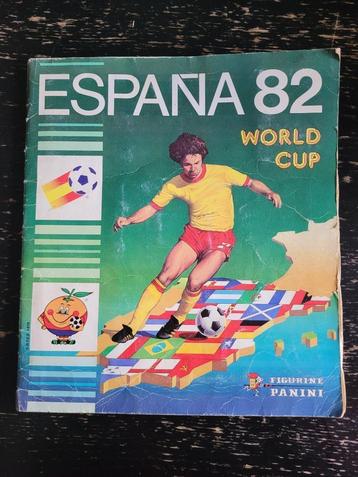 album panini 82 espagne complet