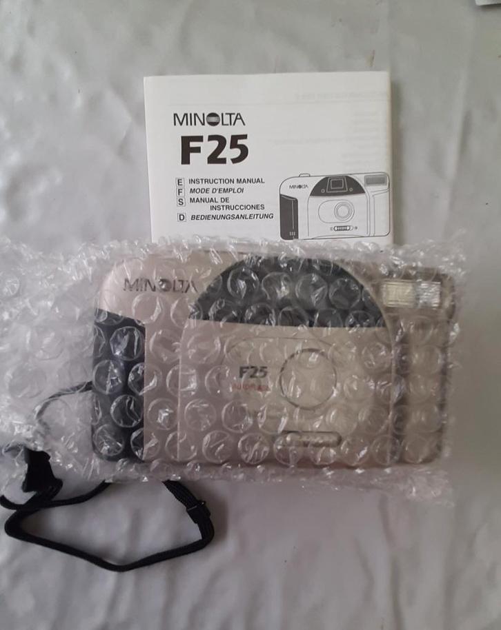 Compact argentique MINOLTA F25 Autoflash, TV, Hi-fi & Vidéo, Appareils photo analogiques, Utilisé, Compact, Minolta, Enlèvement ou Envoi