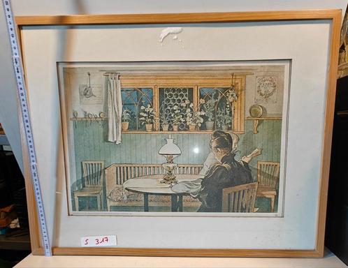 Tekening achter glas, Antiek en Kunst, Kunst | Tekeningen en Fotografie, Ophalen of Verzenden