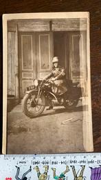 Foto ABBL motorfiets maart 1940, Verzamelen, Militaria | Algemeen, Ophalen of Verzenden, Landmacht, Foto of Poster