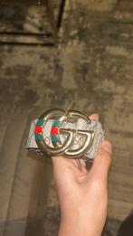 Gucci riem, Kleding | Heren, Riemen en Ceintuurs, Ophalen, Bruin, Echt leder, Zo goed als nieuw