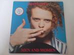 Vinyl LP Simply Red Men and Women Synth Pop Soft Rock Funk, Cd's en Dvd's, Vinyl | Pop, Ophalen of Verzenden, 12 inch