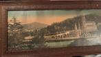 Lourdes handgemaakte houten kader - (240409), Antiquités & Art, Antiquités | Objets religieux, Enlèvement ou Envoi